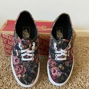 Authentic Vans Floral